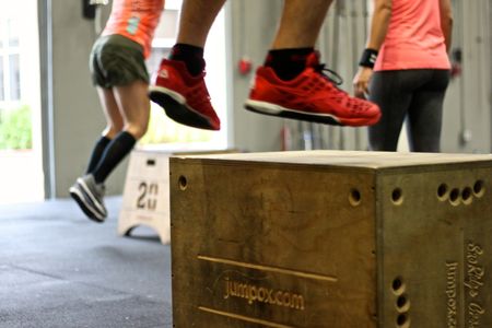 Burpee Box Jump Over