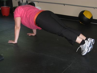 Amanda Push-ups Rx'd