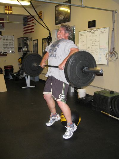 Jim D_Power thru the middle_Squat Clean