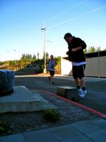 Lumberjack 20 WOD - Box Jumps and Runs