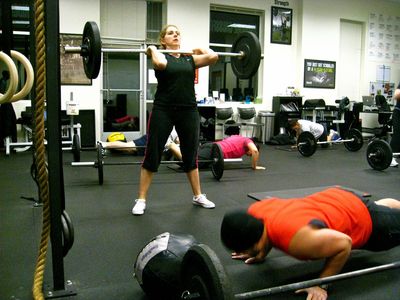 Laura and Jorge_Post Strength WOD