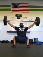 Lumberjack 20 WOD - Overhead Squat