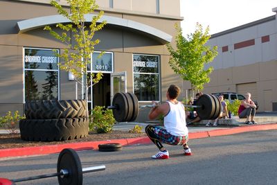 Sean Training for USAW