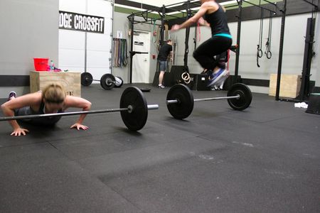 Bar Facing Burpees