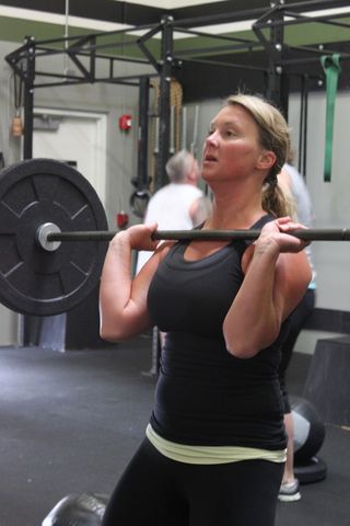 Heidi_Power Cleans