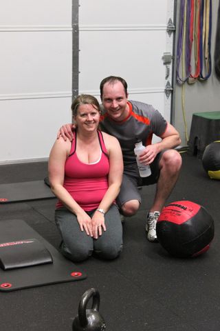 Post Birthday WOD_Karrie and Josh 