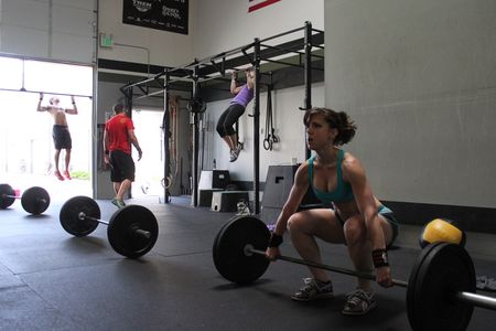 Snatch Pull-up AMRAP