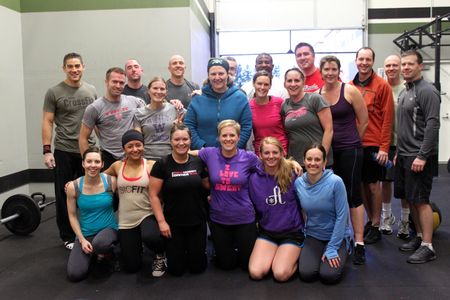 BIrthday WOD Crew with Lorraine