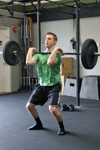 Spencer Hang Power Clean