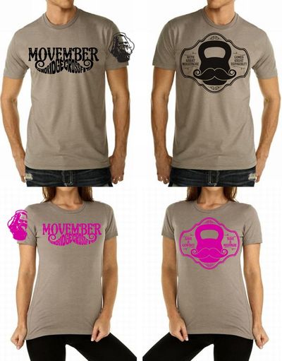 Movember 2012 Shirts