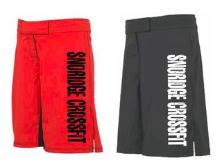 SRCF Mens Fight Shorts Mockup