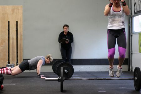 Burpees Over the Bar
