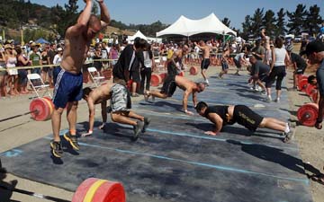 2008 CF Games Burpees