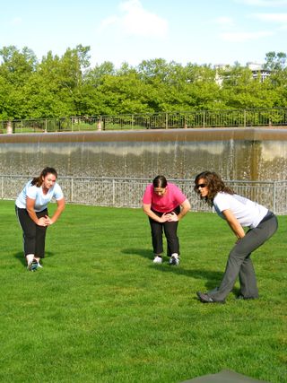 M_Stretching_Amanda and Lyndi