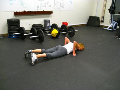 Fran Burpee Rest position