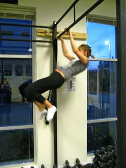 Fran 1st Pull-up - 1