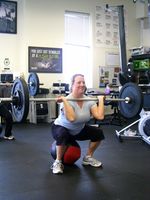 Maria Front Squat