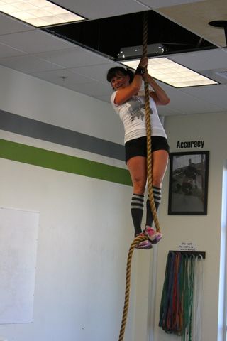 Lucy Rope Climb