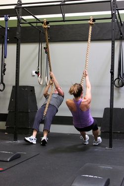 Supine Rope Climbs