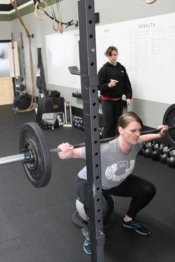 Cristin Back Squat