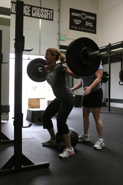 Laura F_Back Squats