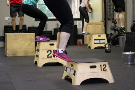 Tabata Box Jumps