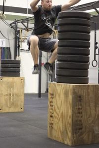 Rob World Record Box Jump - 2