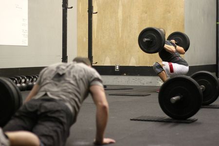 Burpees and Back Squats