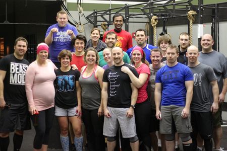 Deb Bday and 500 WOD Crew