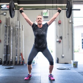 SnoRidge CrossFit_OHS_Kelli