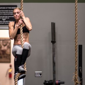 SnoRidge CrossFit_Rope Climb_by Rob W