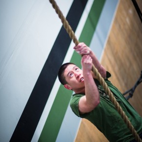 SnoRidge CrossFit_Rope Climb