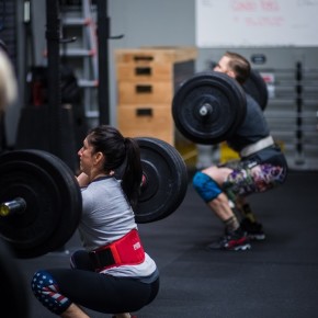 SnoRidge CrossFit_Front Squats