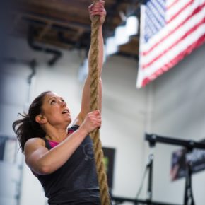 SnoRidge CrossFit_Rope Climbs