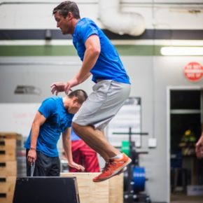 SnoRidge CrossFit_Burpee Box Jump