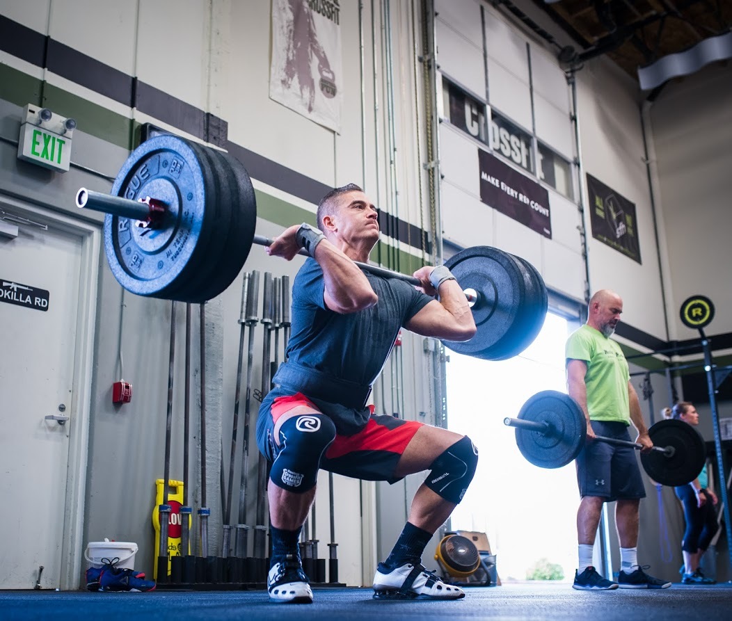 Squat Clean Thruster 1-1-1-1-1 & AMRAP 20 mins: Run, Muscle-ups and ...