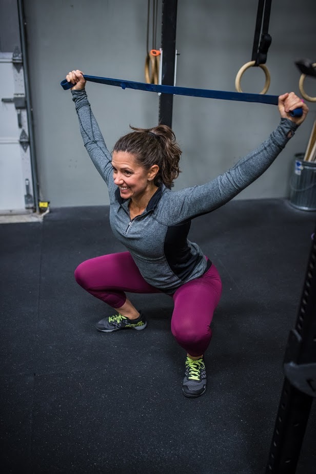 Overhead band stretch deals
