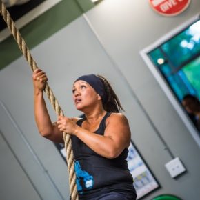 SnoRidge CrossFit_Rope Climb