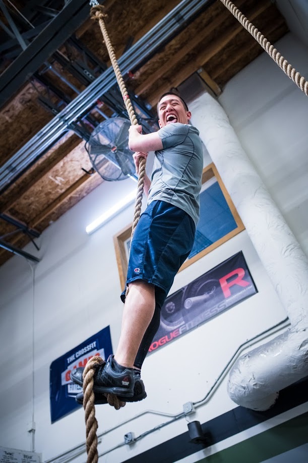 Team WOD Run Thrusters and Rope Climbs SNORIDGE CROSSFIT