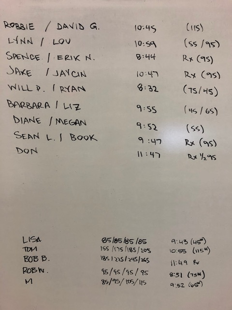 Team Kalsu Light or Heavy Option SNORIDGE CROSSFIT