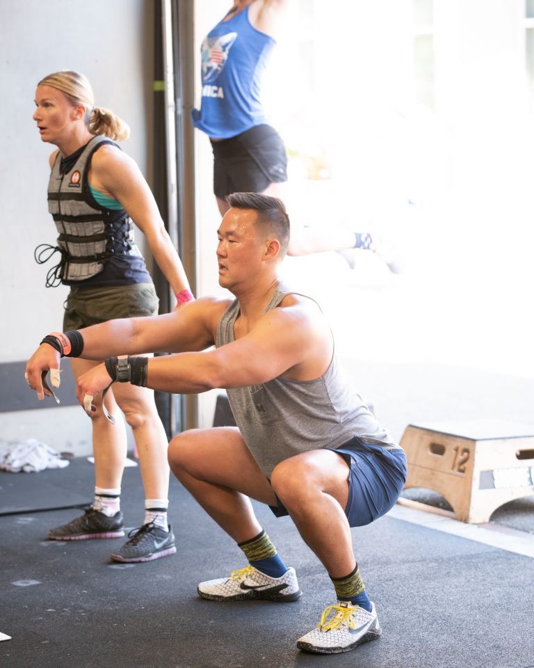 FT Air Squats, Pushups and Situps SNORIDGE CROSSFIT