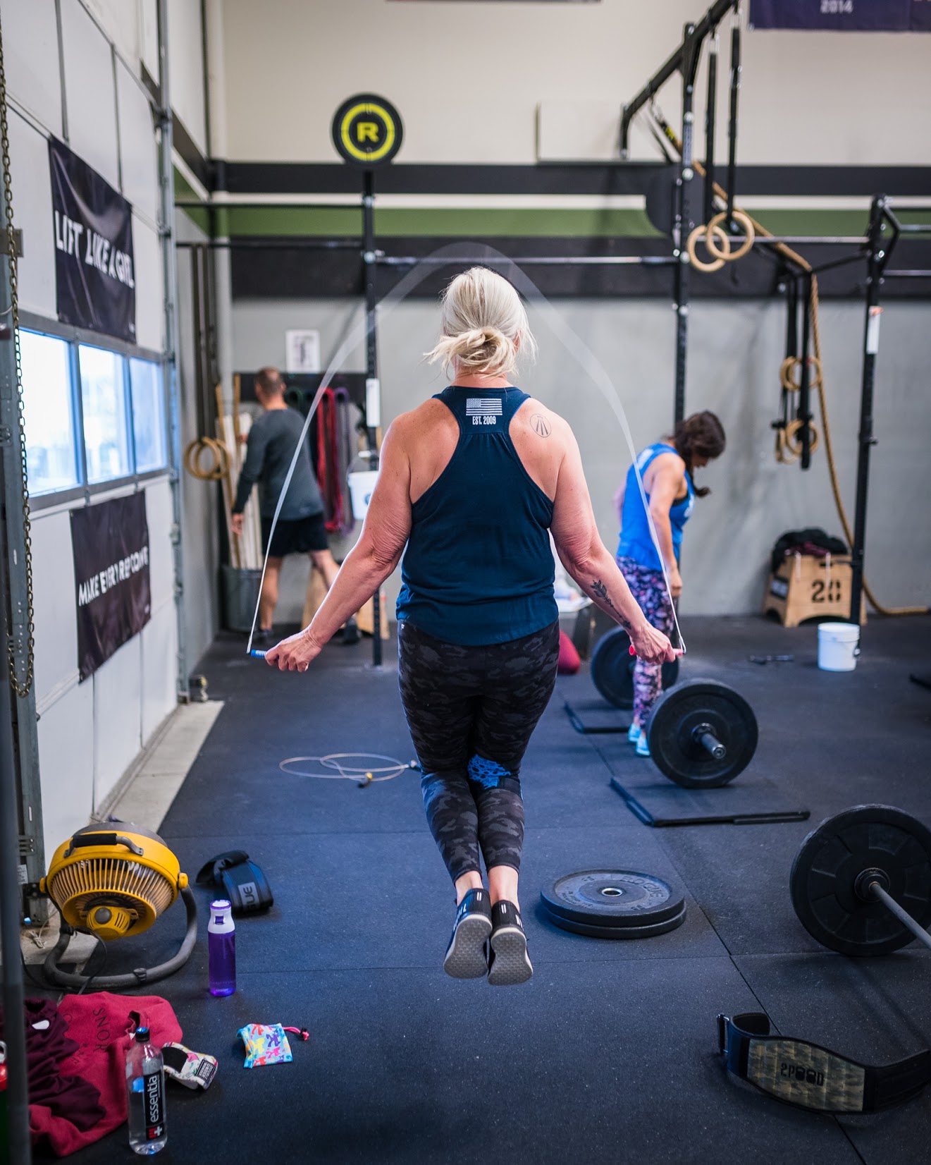 FT: Double Unders, Dumbbell Snatches – SNORIDGE CROSSFIT