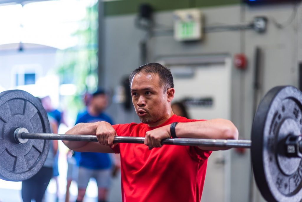 Back Squat 8888 & FGB Style Back Squats, Situps, Sumo Deadlift Highpulls and Box Jumps