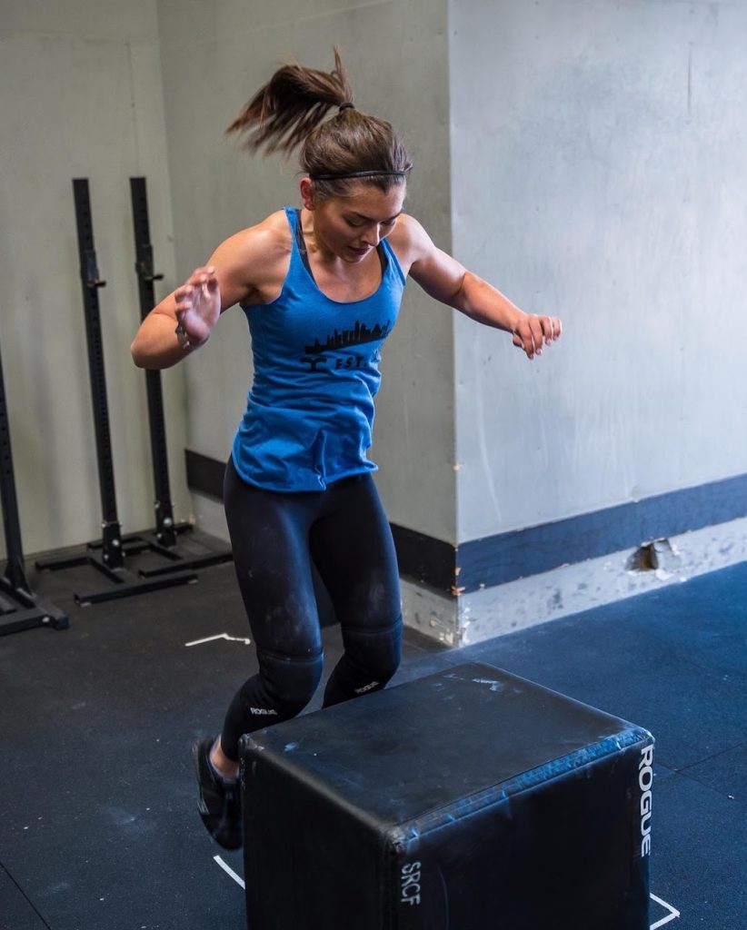 Team WOD AMRAP 20 mins Rows, Box Jumps and Bench Press & Solo WOD