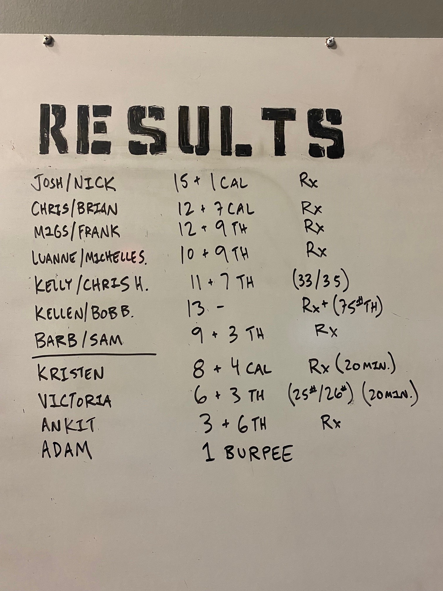 Wod with on sale rowing and kettlebell