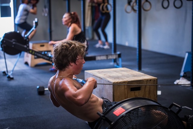 Overhead Squat 4 4 2 2 Alt EMOM 18 mins Rows AbMat Sit ups