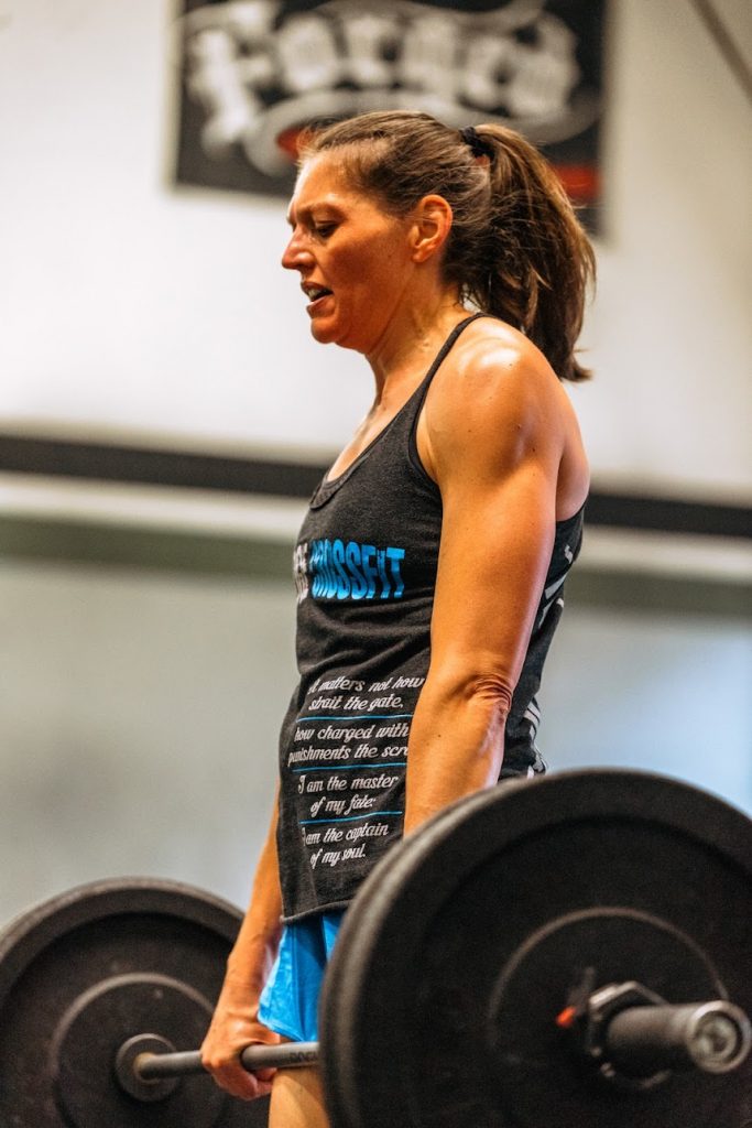 Lifting Deadlifts and Bent Over Barbell Rows & Chipper Double Unders