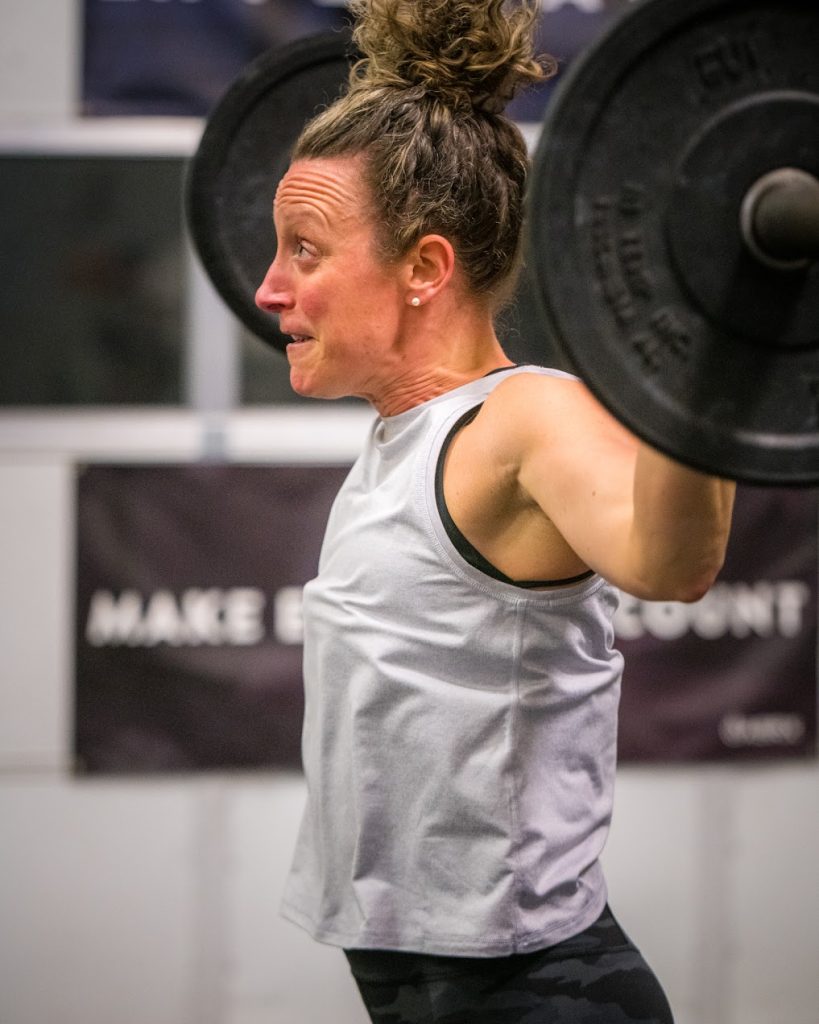 Snatch Balance 3-3-3-3-3 & AMRAP 18 mins: Row, Overhead Squats, and ...