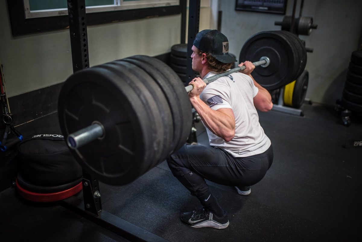 Back Squat 2RM & 4 RFT Back Squats, Box Jumps, and Burpees SNORIDGE